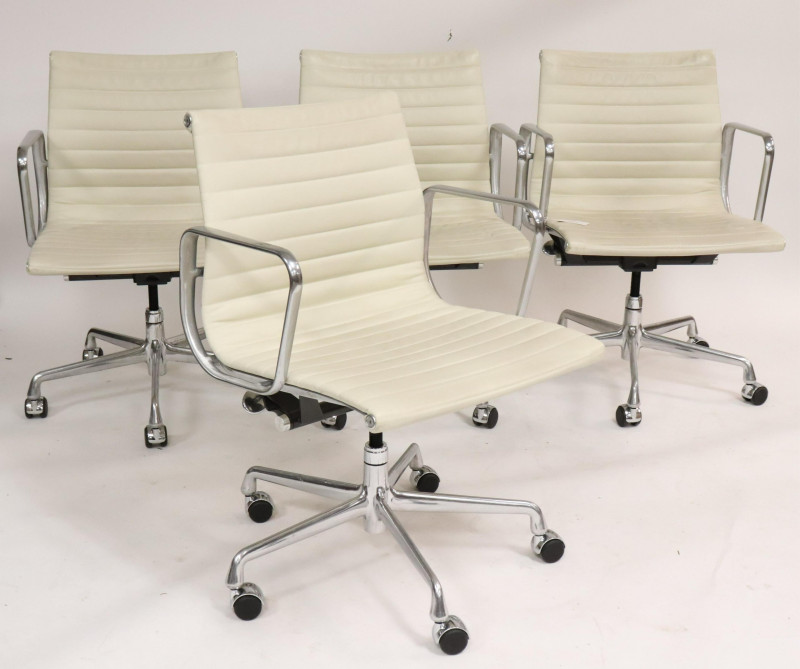 Set of 4 Eames for Herman Miller AG Office Chairs