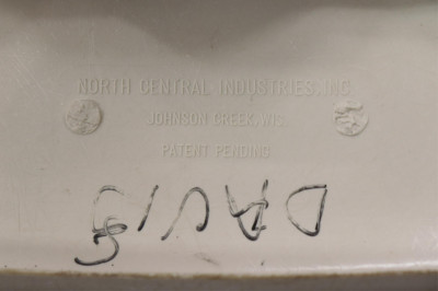 Eero Saarinen Style White Lacquer Table &amp; 4 Chairs