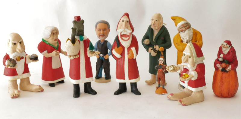9 Christmas &amp; Other Dolls