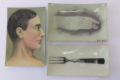 10 John Derian Glass Trays
