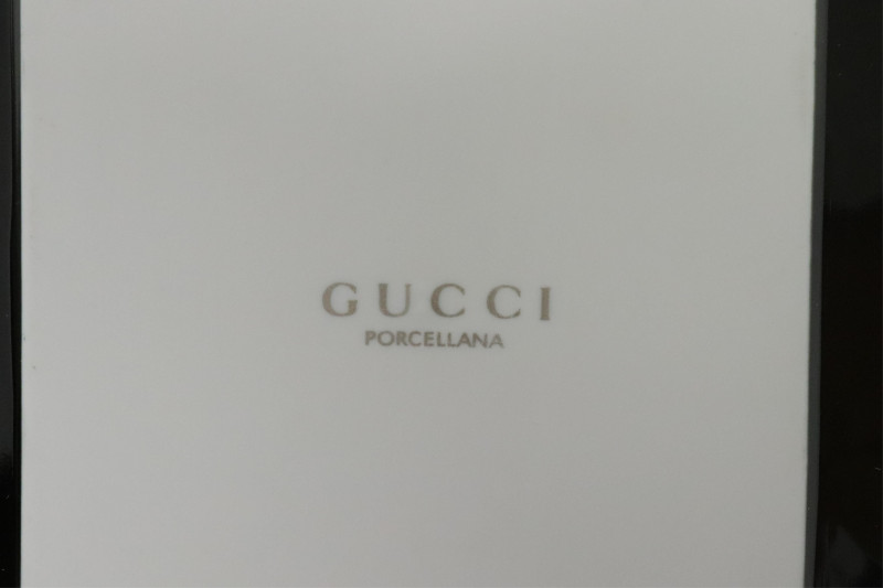 12 Matte Black &amp; Glossy Porcelain Items