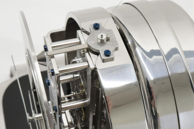 Jaeger Le Coultre Modernistic Chrome Atmos Clock