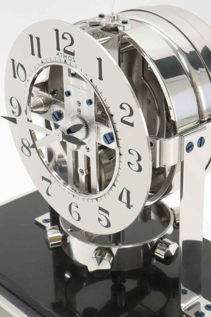 Jaeger Le Coultre Modernistic Chrome Atmos Clock