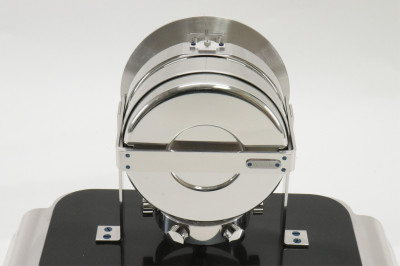 Jaeger Le Coultre Modernistic Chrome Atmos Clock