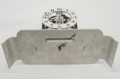 Jaeger Le Coultre Modernistic Chrome Atmos Clock