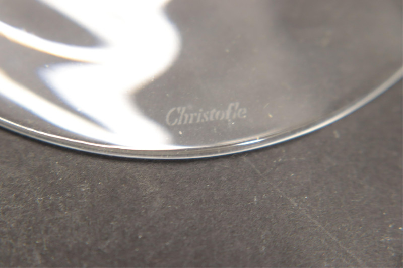 Glassware by Christofle, Yeoward, Heisey