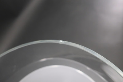 Pair Carlo Moretti Cylindrical Glass Lamps