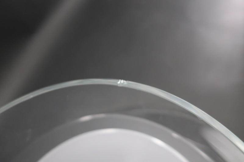 Pair Carlo Moretti Cylindrical Glass Lamps