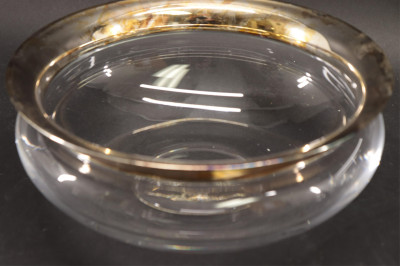 5 Glass &amp; Silverplate Bowls/Trays