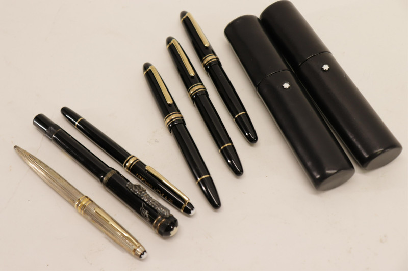6 Mont Blanc Pens