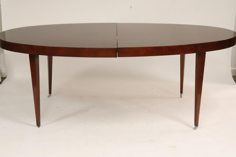 Barbara Barry for Baker Mahogany Ext. Dining Table