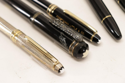 6 Mont Blanc Pens