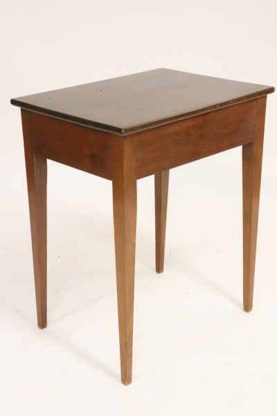 Late Federal Style Stained Cherry Side Table