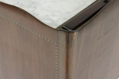 Louis XV Style Marquetry Inlaid Dressing Table