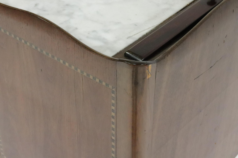 Louis XV Style Marquetry Inlaid Dressing Table