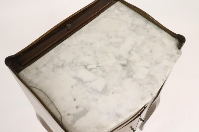 Louis XV Style Marquetry Inlaid Dressing Table