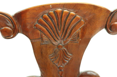 8 Queen Anne Style Mahogany Dining Chairs