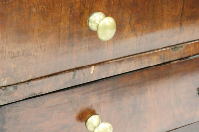 Louis Philippe Walnut Commode, Mid 19th C.