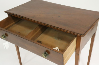 Federal Mahogany Side Table, Early 19th C.