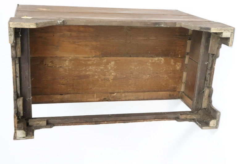 George III Oak Chest on Chest, 18th C.