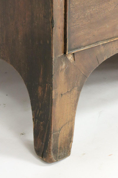 George III Slant Front Bureau Bookcase, L 18th C.