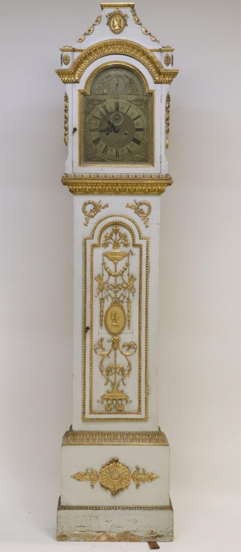 Continental Tall Case Clock, 18th C., Nat Seddon