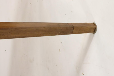 French Provincial Beechwood Dropleaf Dining Table