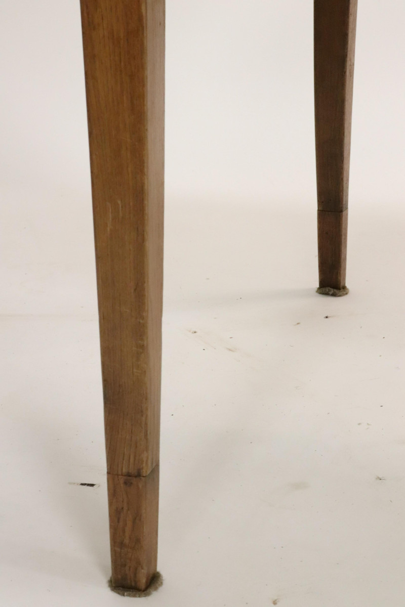 French Provincial Beechwood Dropleaf Dining Table