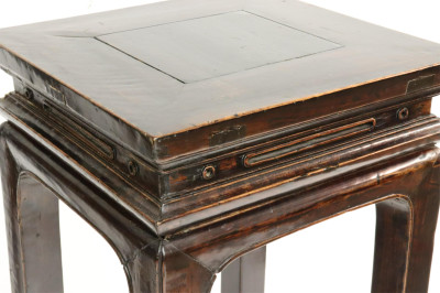 Pair of Tall Chinese Stands