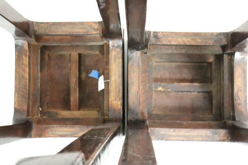 Pair of Tall Chinese Stands