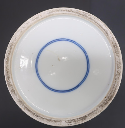 Famille Verte Rouleau Vase