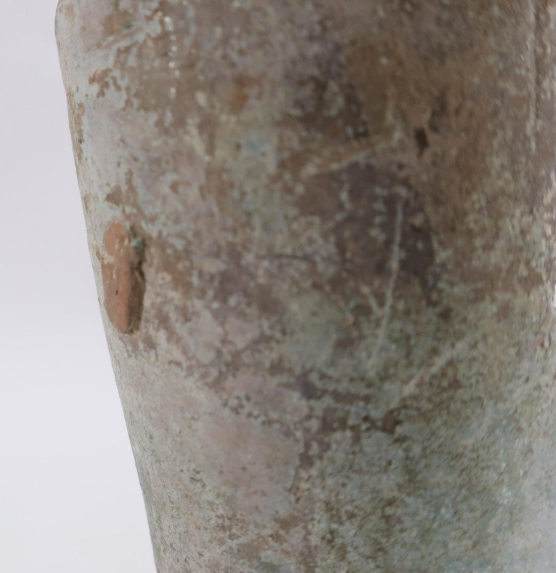 Two Han Dynasty Figural Lampstands