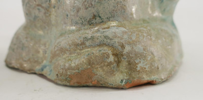 Two Han Dynasty Figural Lampstands