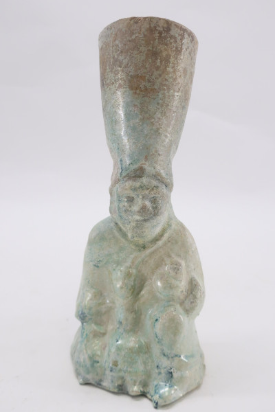 Two Han Dynasty Figural Lampstands