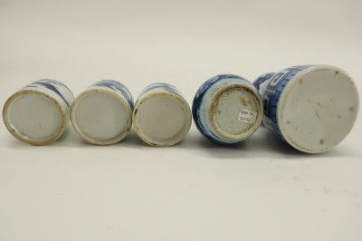 Group of Folk Style Porcelain