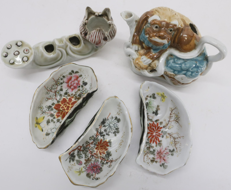 Small Asian Porcelain Items