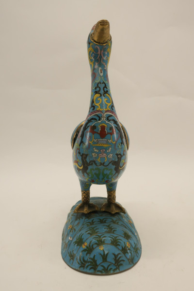 Cloisonné Goose Box