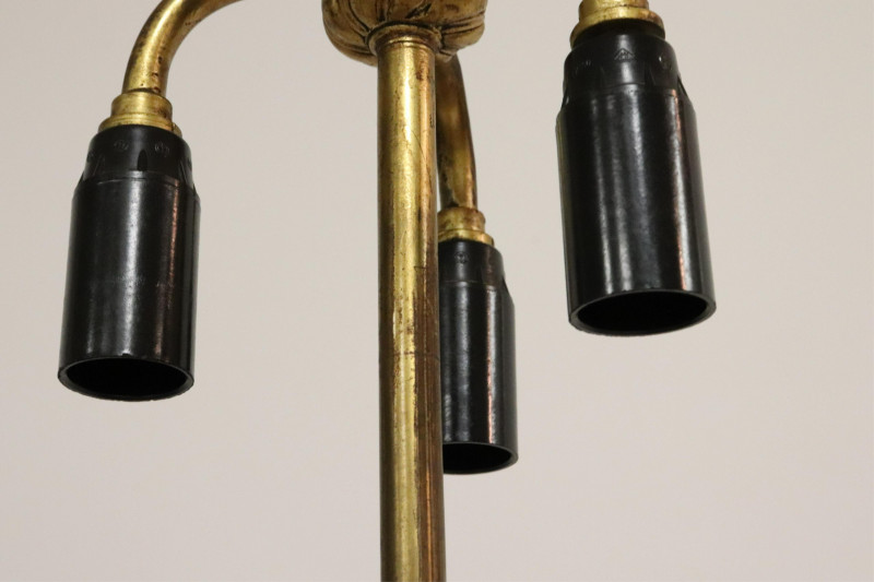 Large Imari and Famille Rose Vases Mounted as Lamp