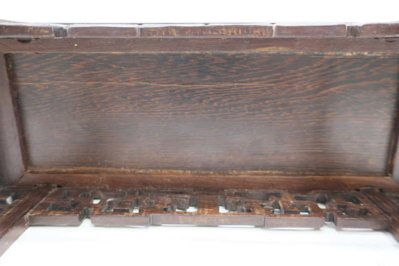 Five Small Chinese Wood Table Stands