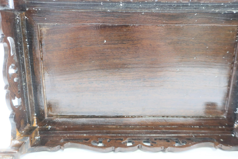 Five Small Chinese Wood Table Stands