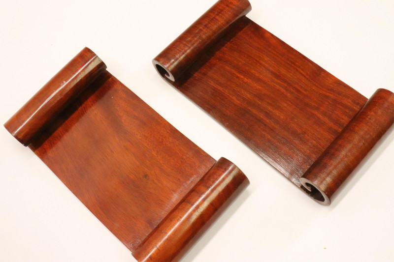 Collection of Chinese Rectangular Wood Table Stand