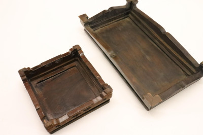 Collection of Chinese Rectangular Wood Table Stand