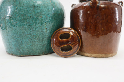 Two Asian Pottery Jars