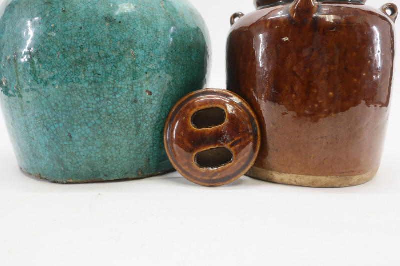 Two Asian Pottery Jars