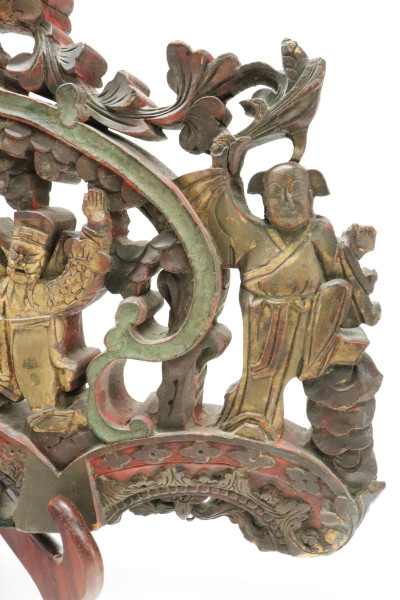 Chinese Carved Panel Top