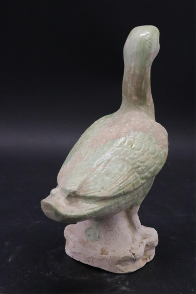 Tang Glazed Pottery Duck
