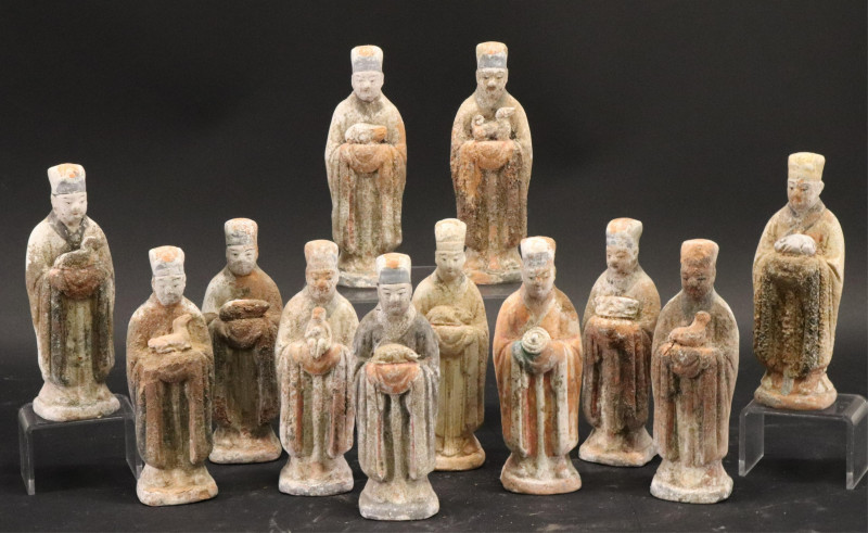 Complete Set of Twelve Zodiac Figures