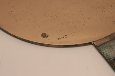 Two Japanese Polished Kagkimi Bronze Mirrors