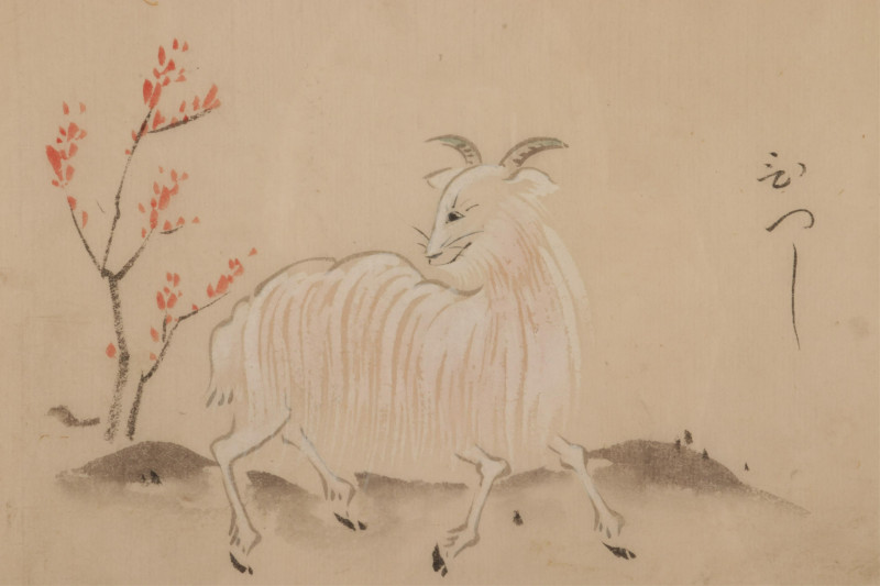 Four Watercolor Paintings, attr Sei-Sei Shugetsu