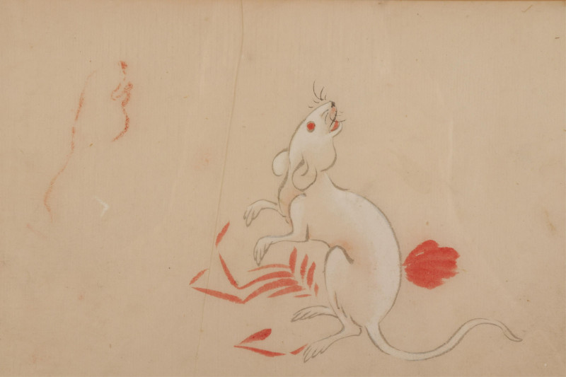 Four Watercolor Paintings, attr Sei-Sei Shugetsu